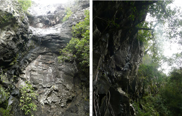 gruta de los cuervos