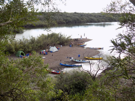 Campamento de arenal