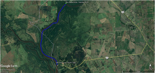 recorrido santa lucia