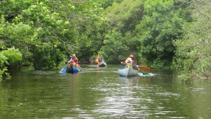 Remar en lugares seguros